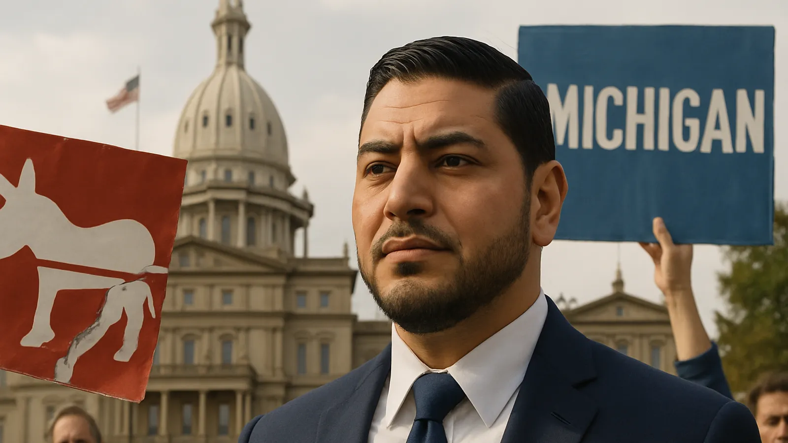 Nach progressivem Sieg: El-Sayed muss die Demokraten vereinen, um Michigan blau zu halten.