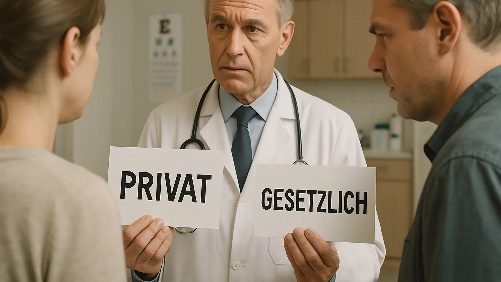 Ärzte könnten Praxen auf Privatpatienten umstellen wegen Sparplänen.