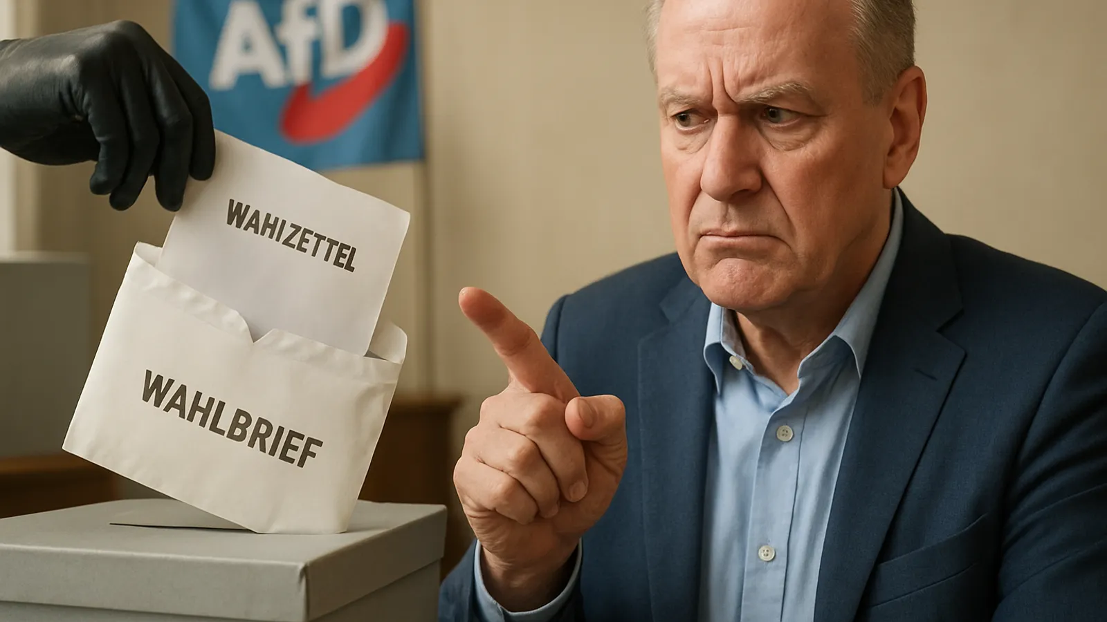 AfD lead candidate Ulrich Siegmund warns of mail-in voting fraud ahead of Saxony-Anhalt’s state election.