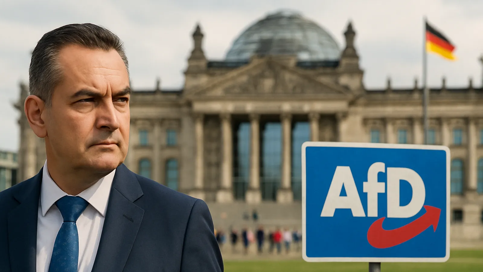 AfD-Chef Chrupalla sieht seine Partei in Regierungsverantwortung.