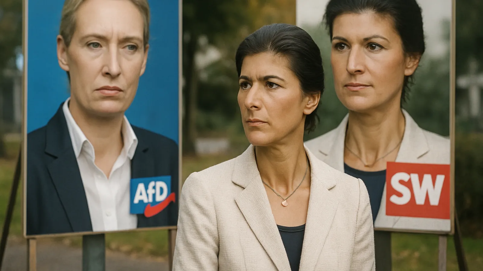 AfD-Chefin Weidel hat ein Angebot über gemeinsame Wahlkampf-Auftritte mit Wagenknecht abgelehnt.