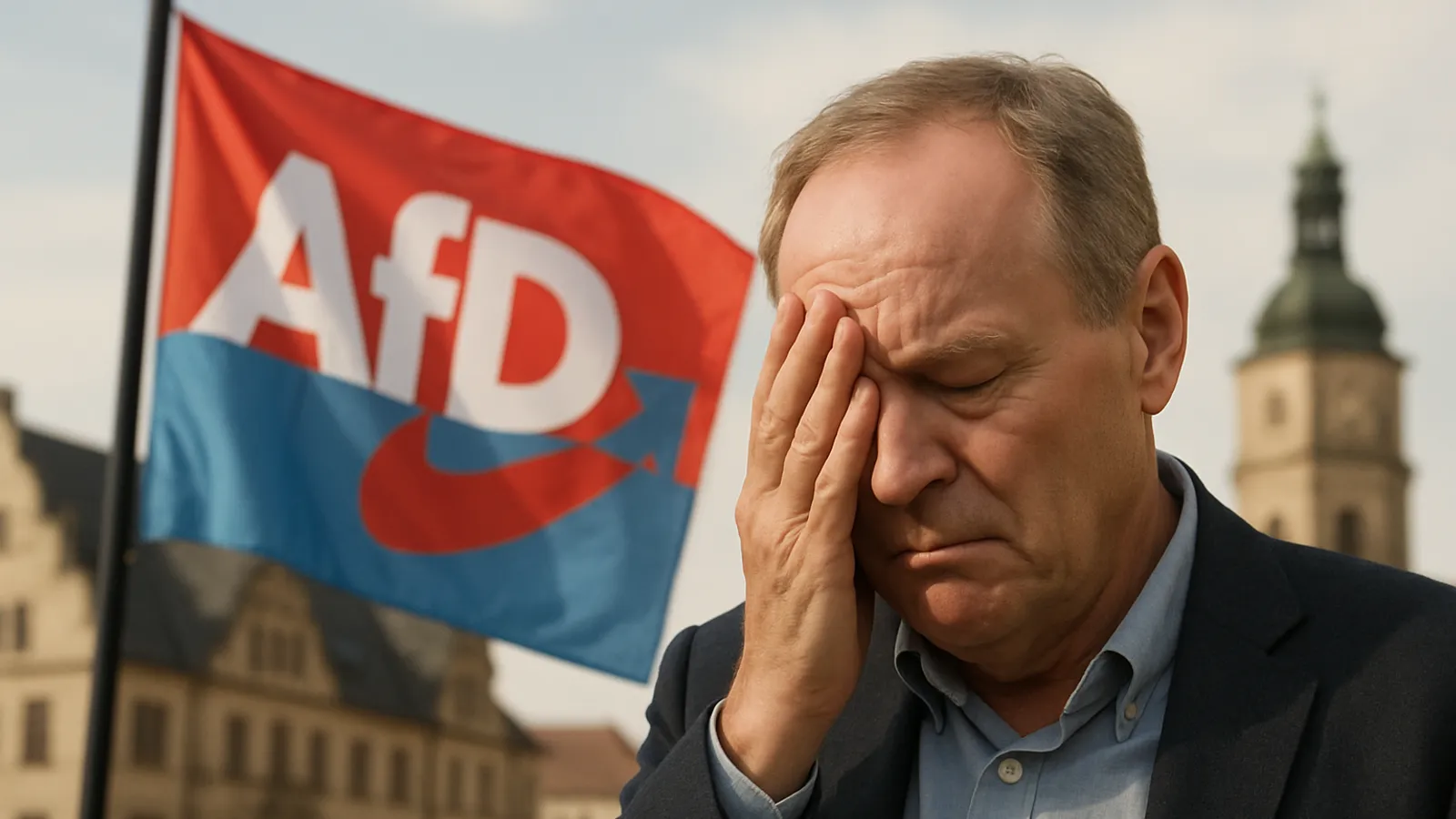AfD erreicht in Sachsen-Anhalt 41 Prozent, Beck zieht erschreckenden Vergleich.