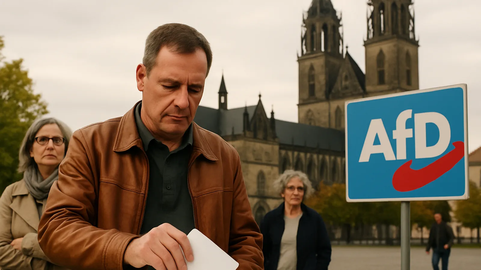 AfD in Sachsen-Anhalt klar vorn, aber ohne absolute Mehrheit
