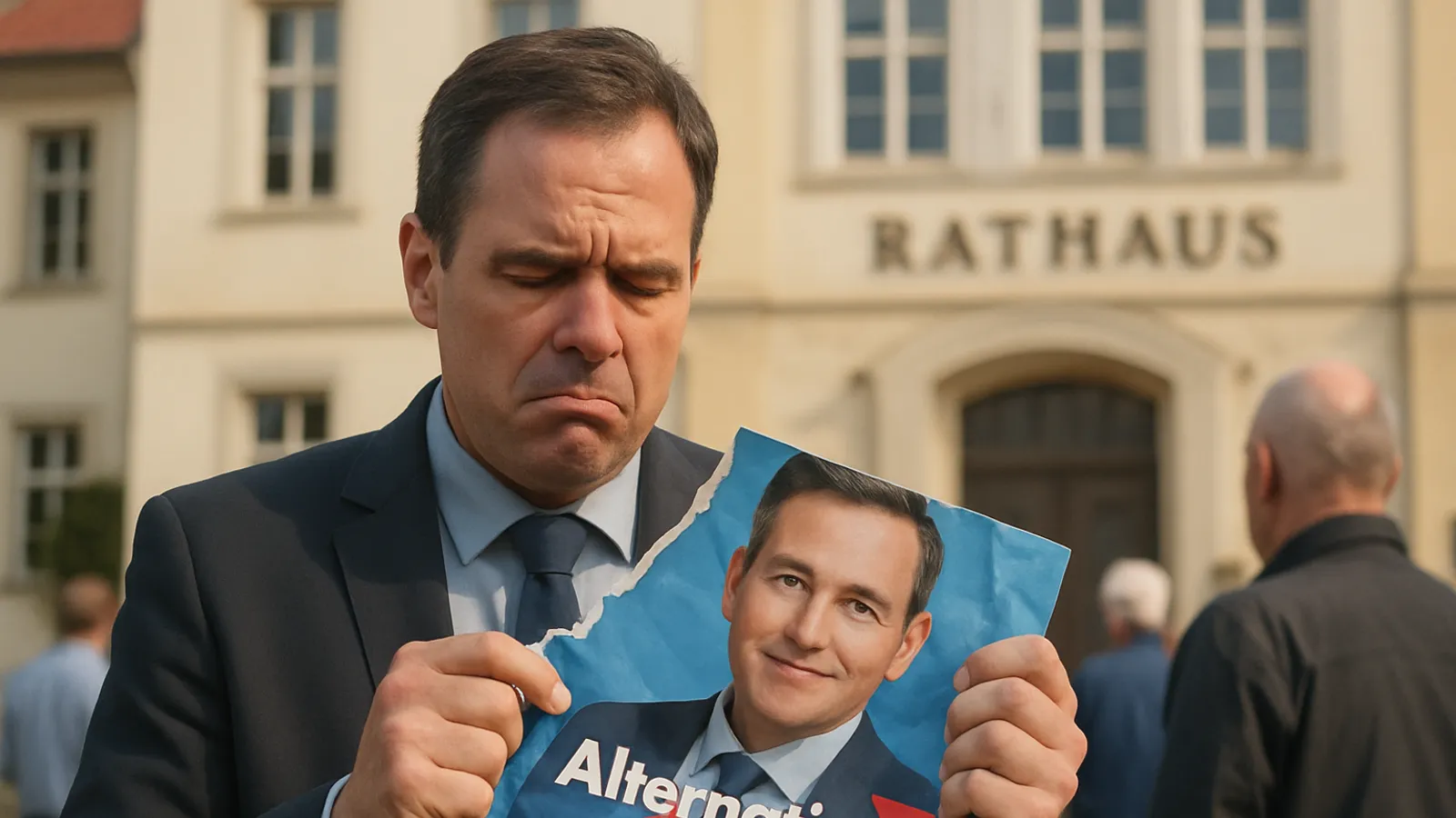 AfD-Kandidaten sind bei Stichwahlen um Landratsämter in Sachsen-Anhalt und Brandenburg gescheitert.