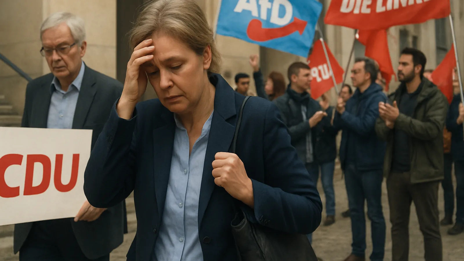 Membership crisis at CDU and SPD: AfD and The Left post major gains