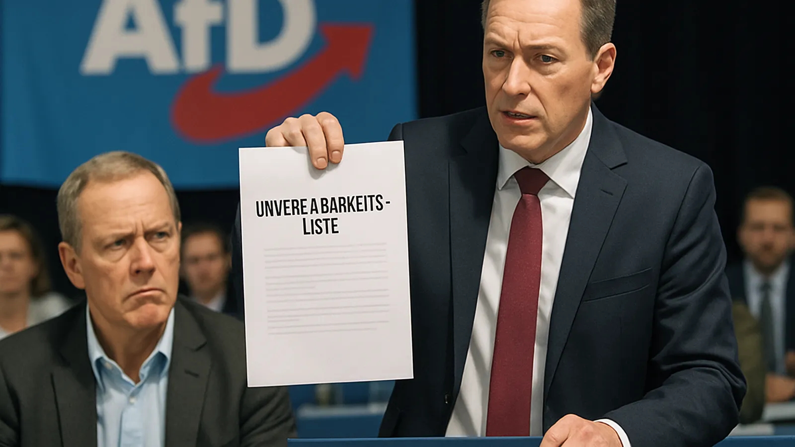AfD-Politiker beantragen Revision der Unvereinbarkeitsliste beim Parteitag.