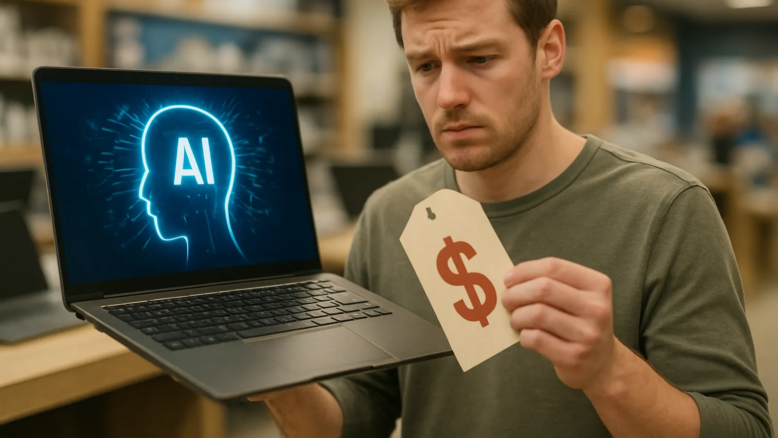 KI treibt die Preise für Laptops in die Höhe.