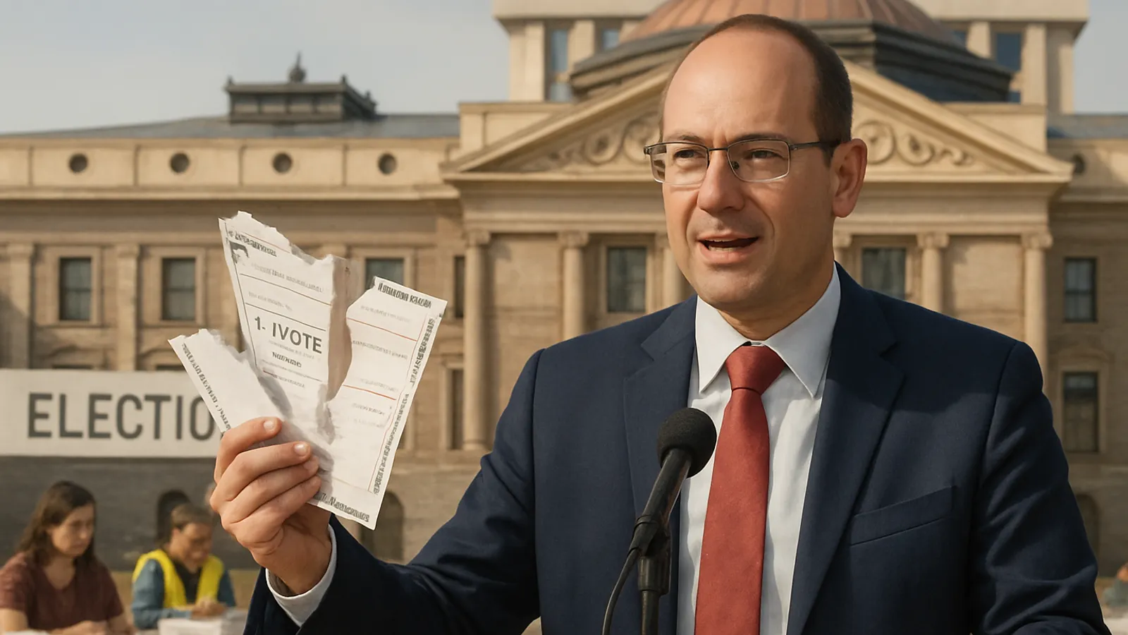 Alexander Kolodin, der versucht hat, die Wahlergebnisse in Arizona zu kippen, hat die GOP-Nominierung für das Amt des Secretary of State gewonnen.