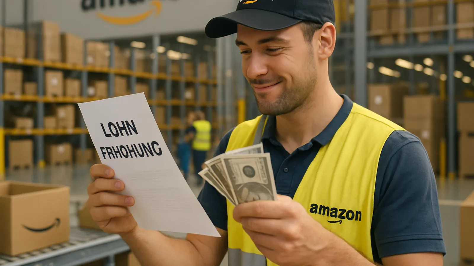 Business-Liveticker: Amazon kündigt höhere Löhne für die Mitarbeiter in den Logistik-Zentren an.