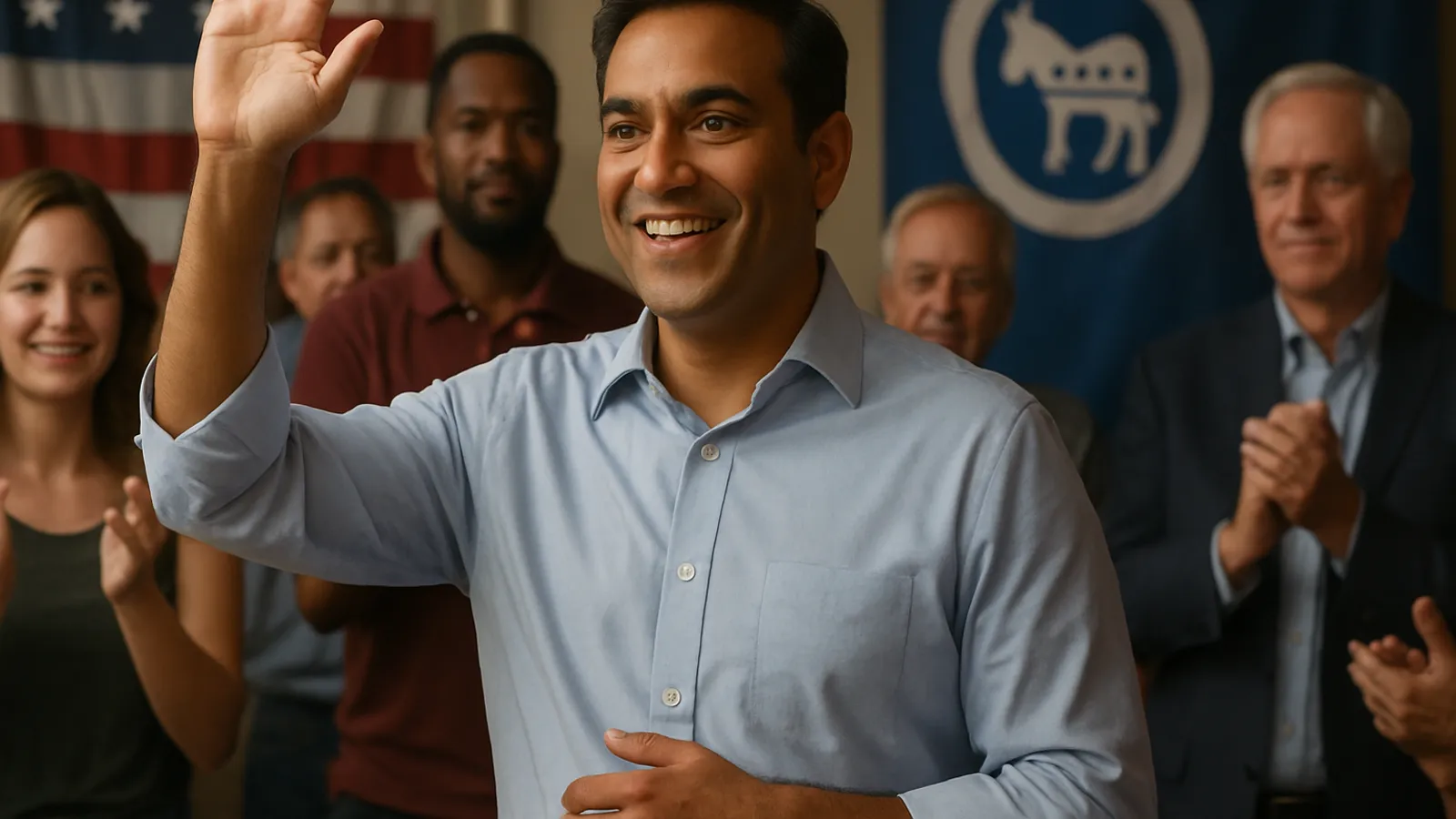Amish Shah gewinnt die demokratische Vorwahl in einem wichtigen Arizona-Kongresswahlkreis gegen eine national unterstützte Kandidatin.