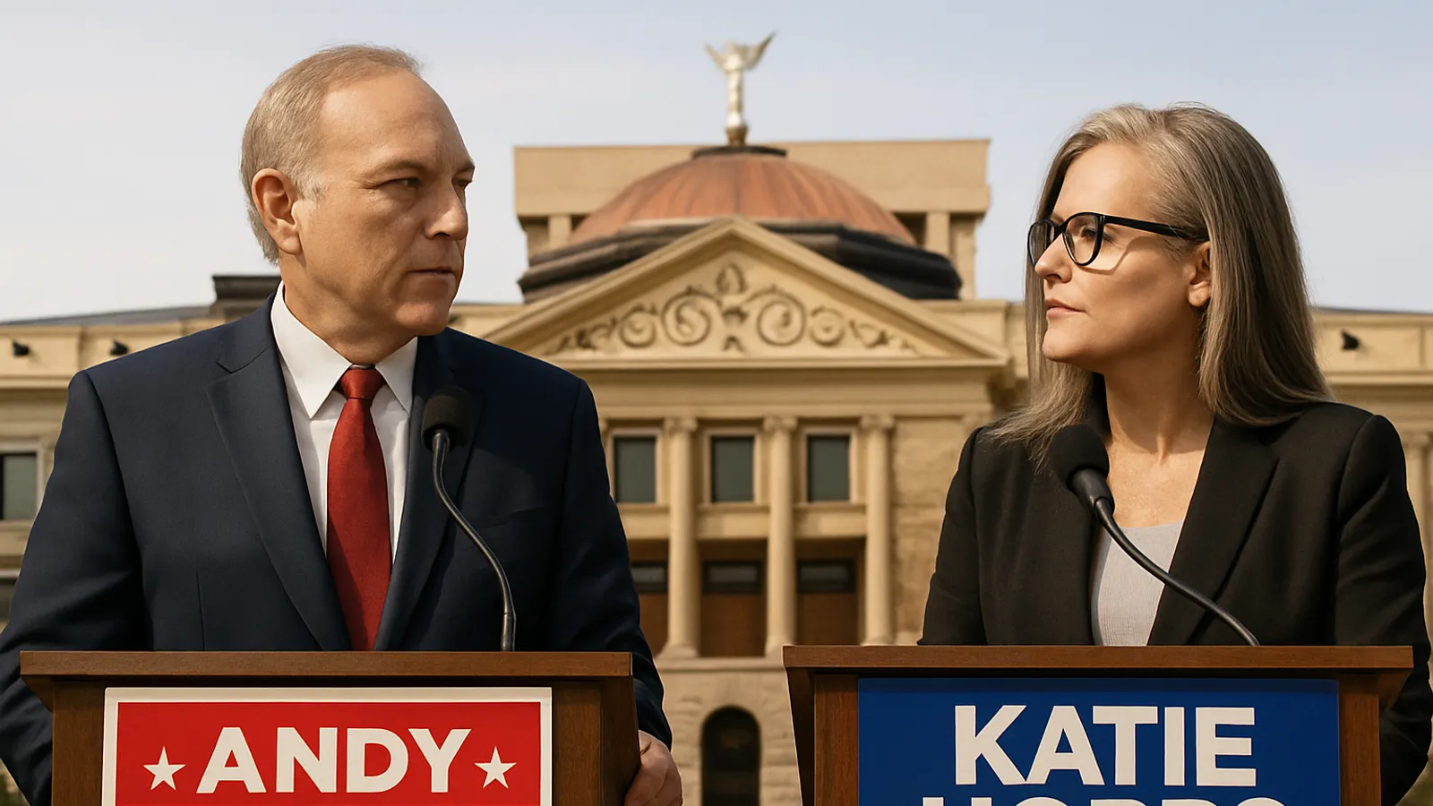 Andy Biggs hat die republikanische Vorwahl für das Amt des Gouverneurs von Arizona gewonnen und tritt gegen Katie Hobbs an.