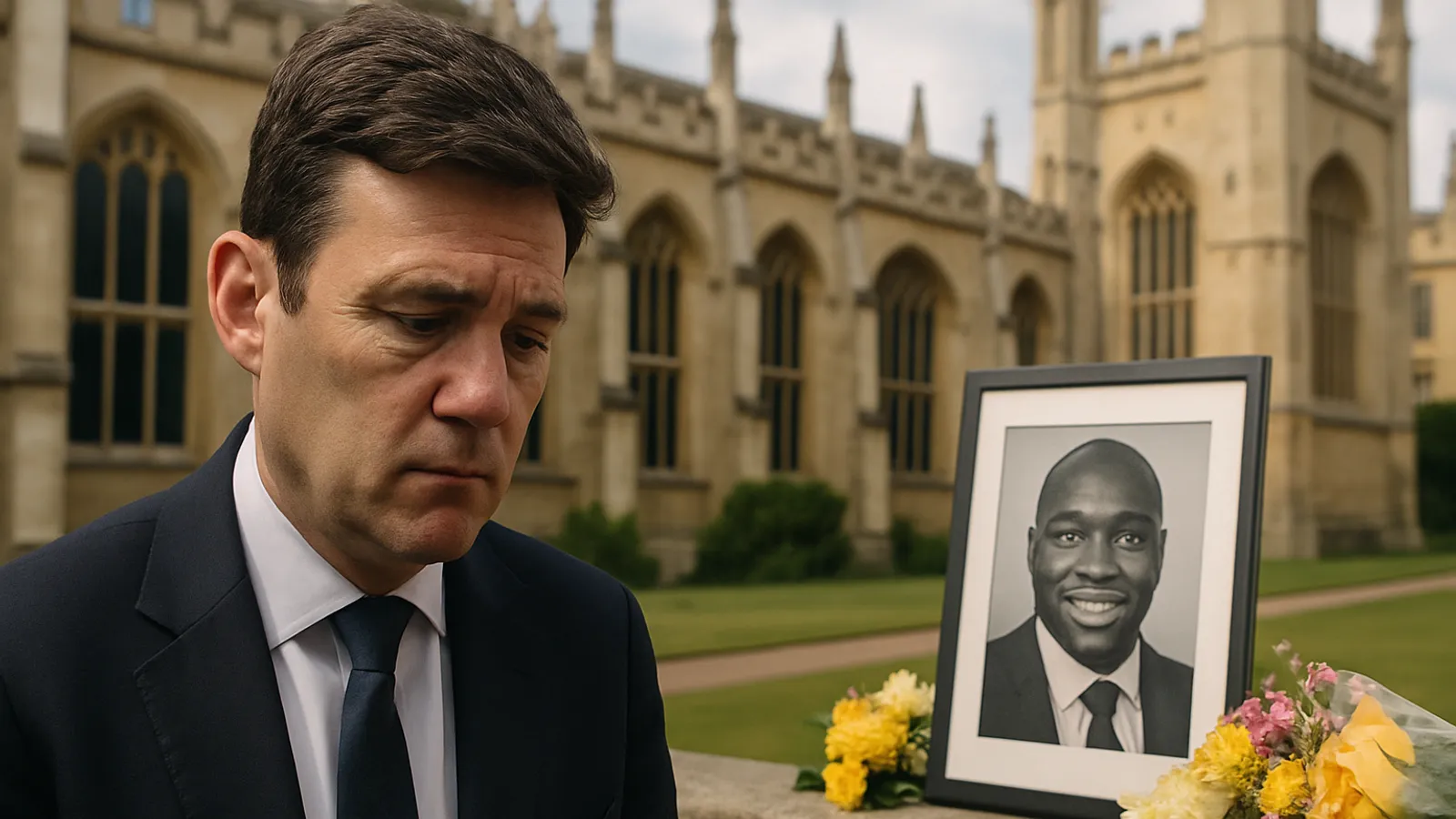 Former Cambridge professor: UK Prime Minister Andy Burnham calls Jason Arday’s death a “tragedy.”