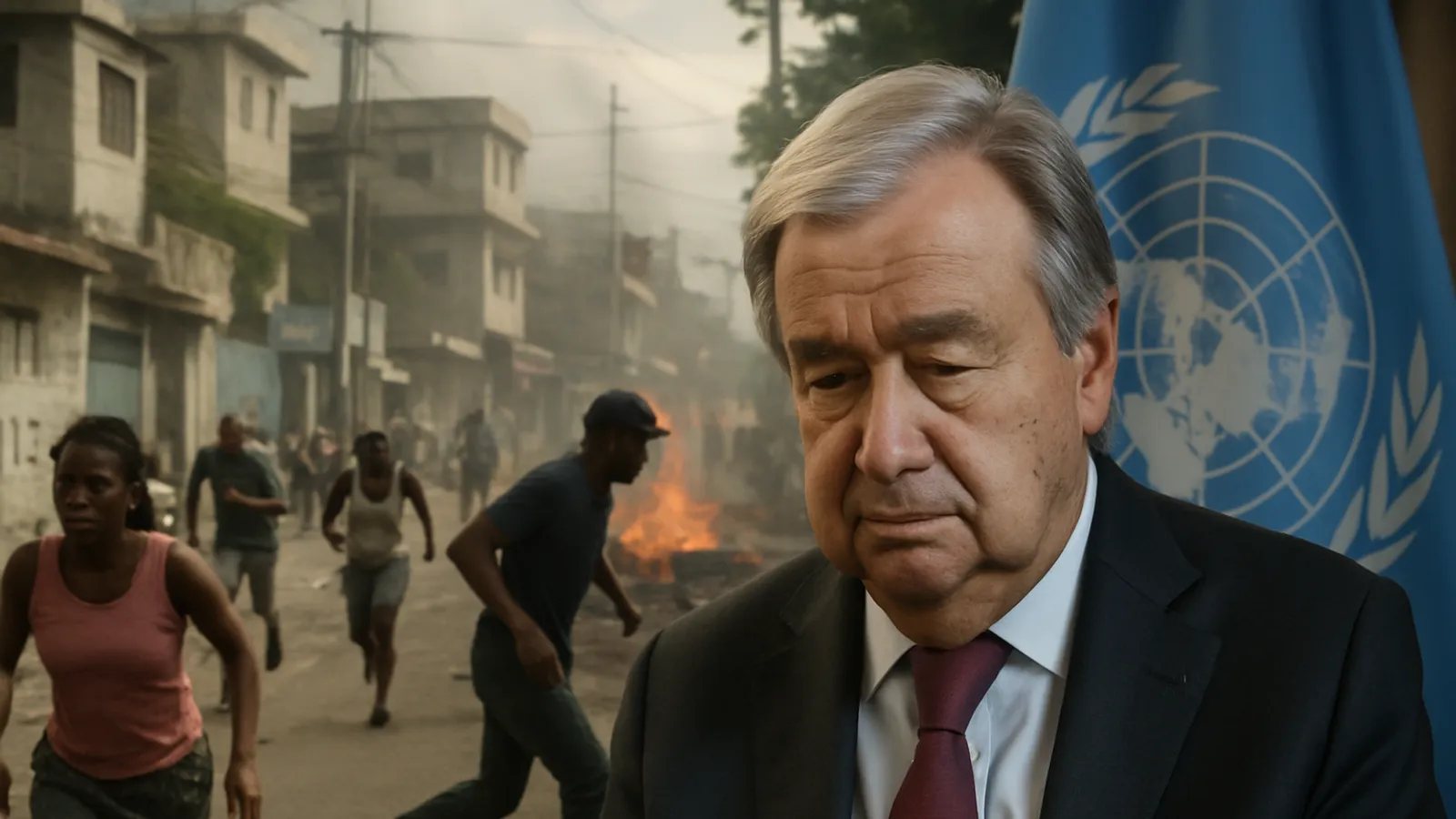António Guterres räumt internationales Versagen in Haiti ein.