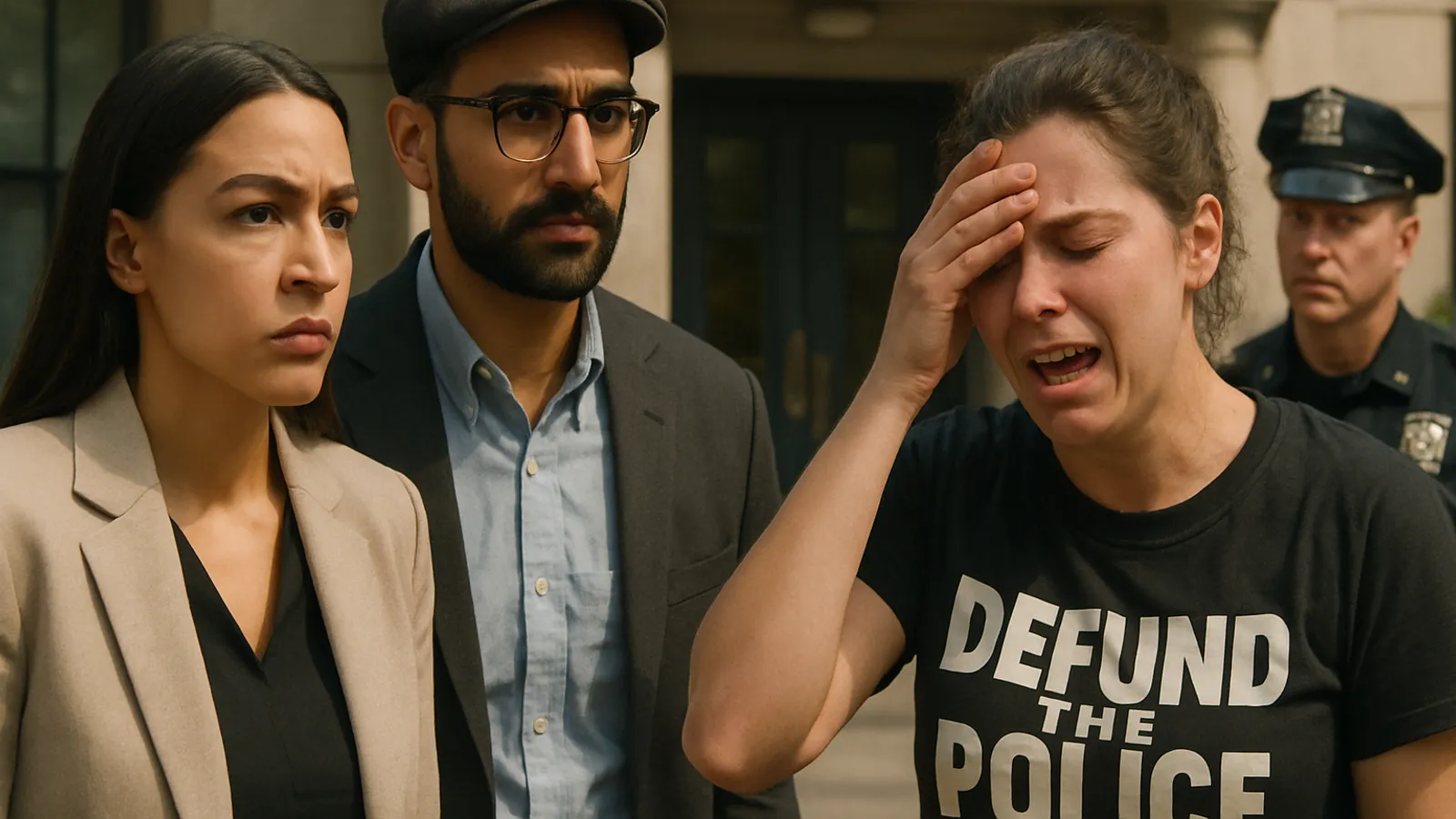 AOC und Mamdani wollten die Polizei defundieren. Ihr Zurückrudern bringt Organisatoren in Gefahr.