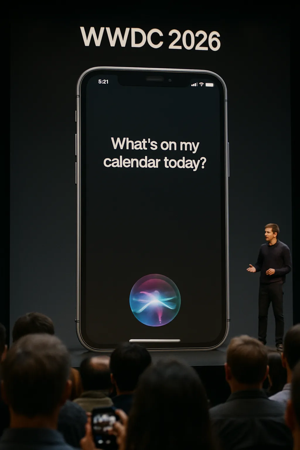 Apple präsentiert neue Siri-Funktionen auf der WWDC 2026.