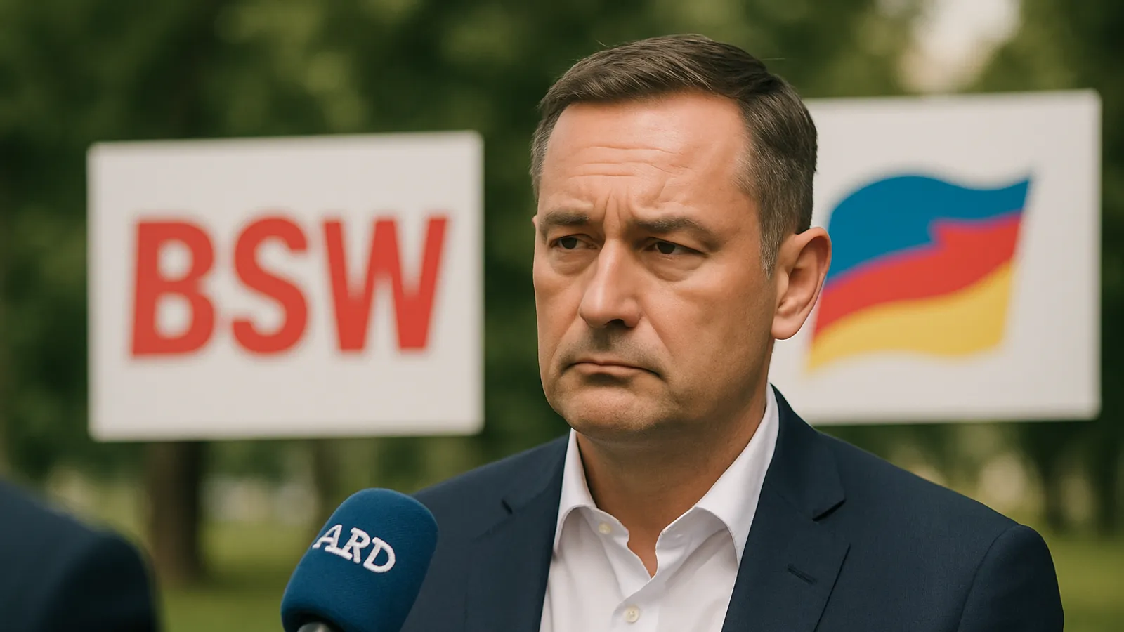 ARD-Sommerinterview: Chrupalla äußert sich zurückhaltend zur BSW‑Zusammenarbeit