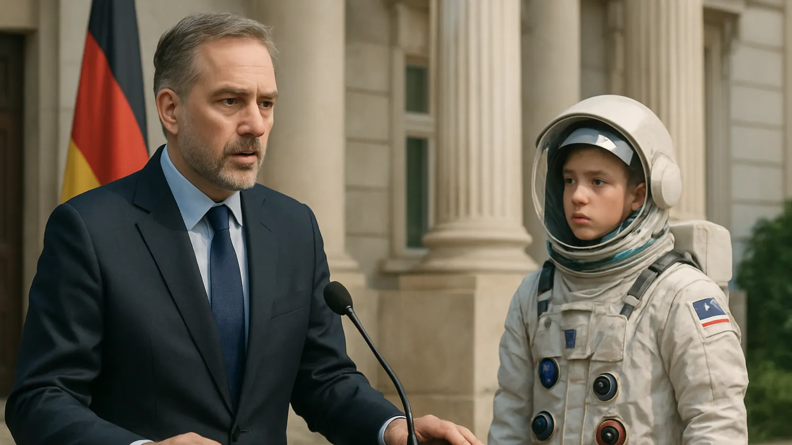 Bär plant ein Weltraumgesetz und ein Astronauten-Programm für Jugendliche.