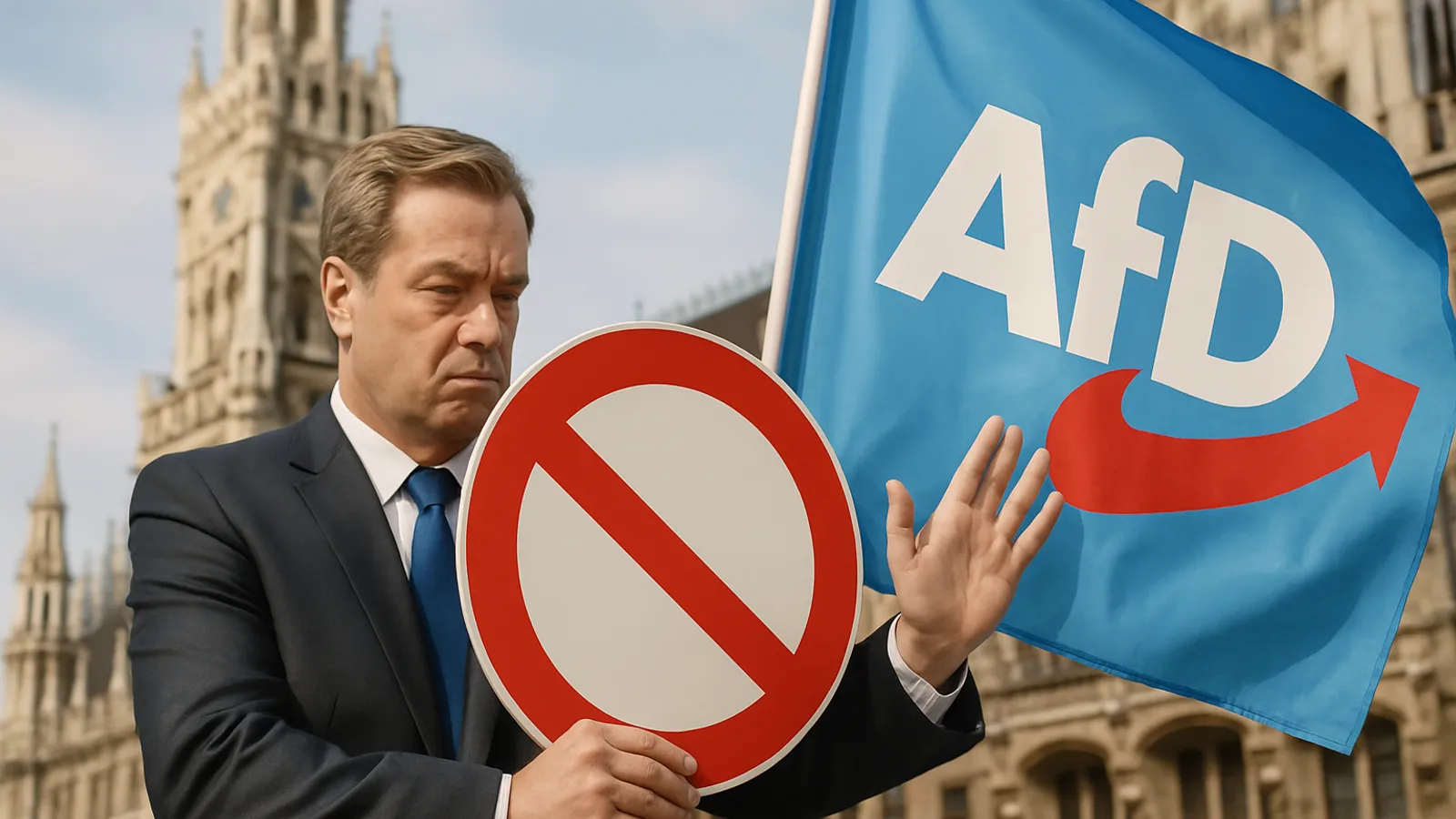 Bayern wird keinen Verbotsantrag gegen die AfD stellen.