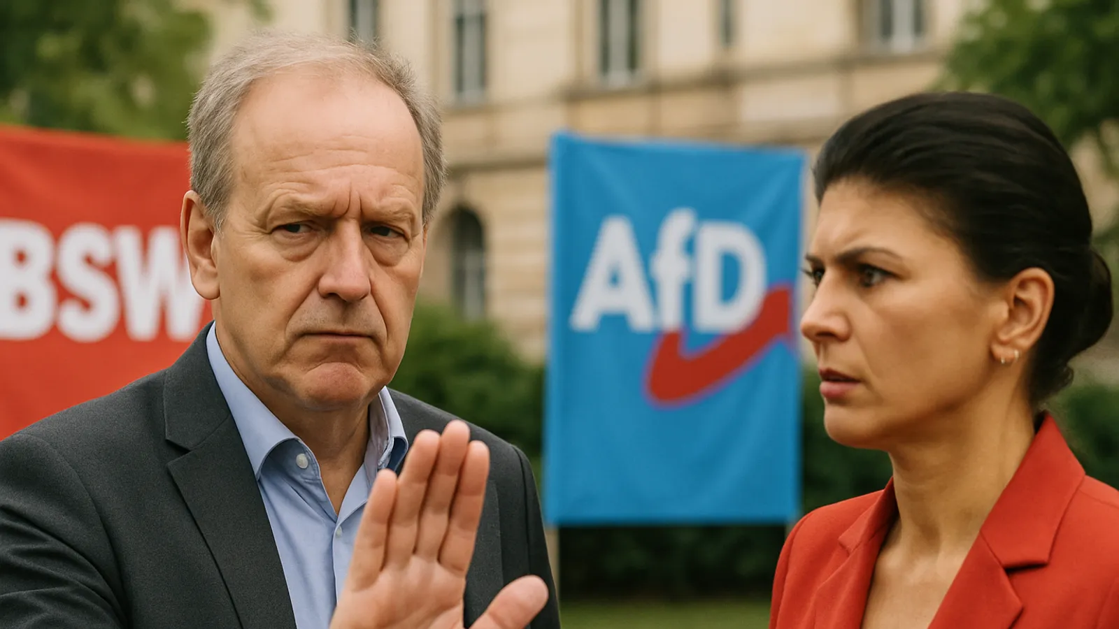 Bayerns BSW-Chef Ernst lehnt Wagenknechts AfD-Kurs ab