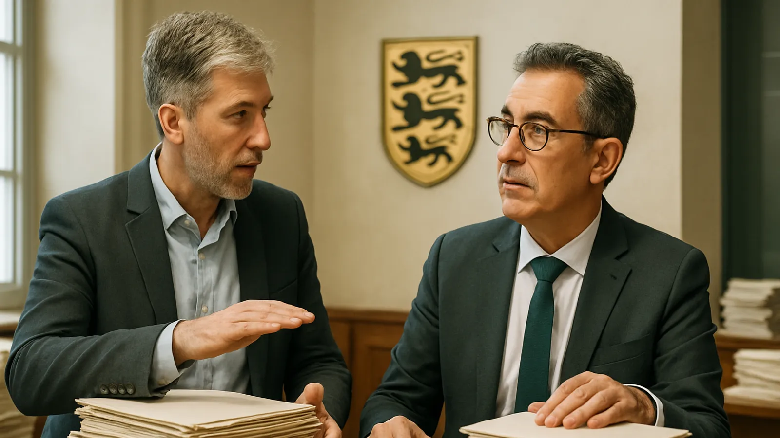 Boris Palmer berät Cem Özdemir beim Bürokratieabbau in Baden-Württemberg.