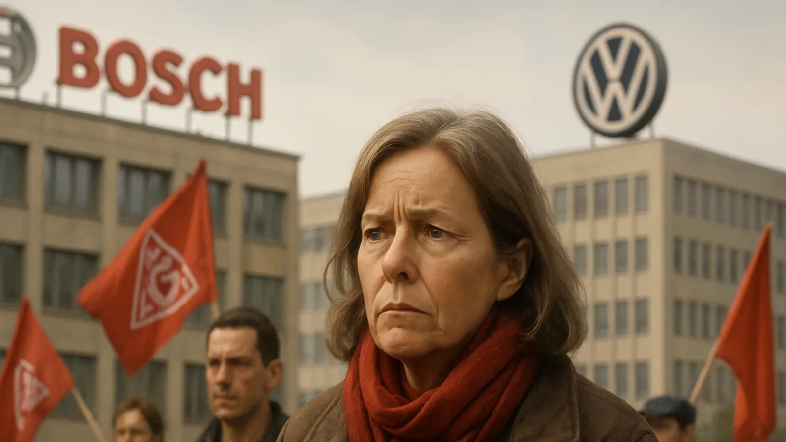 Bosch und VW in Krise, Linke kritisiert deutsches Wirtschaftsmodell als gescheitert.