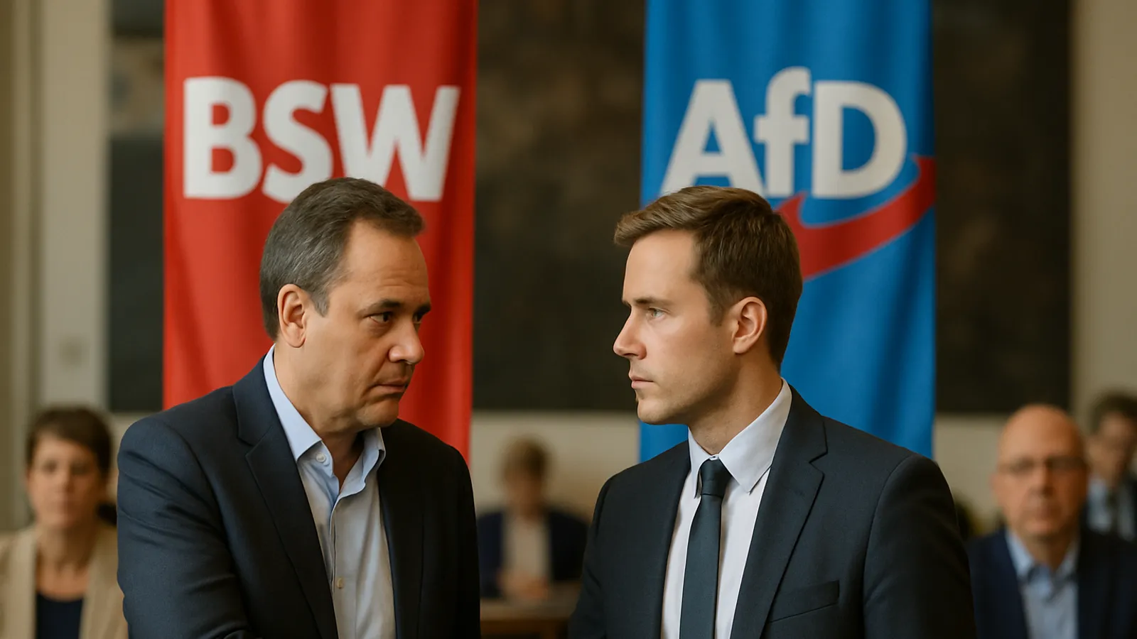 BSW bietet der AfD in Magdeburg und Schwerin eine themenabhängige Kooperation an.