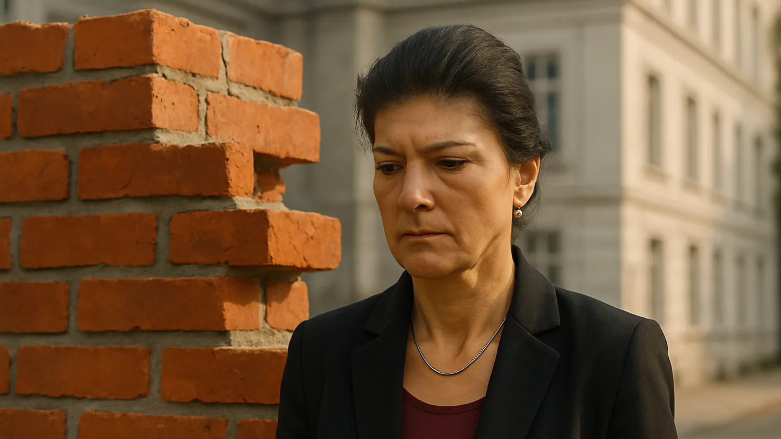 BSW in Thüringen: Wagenknecht hält »Modell einer Brandmauerkoalition« für gescheitert