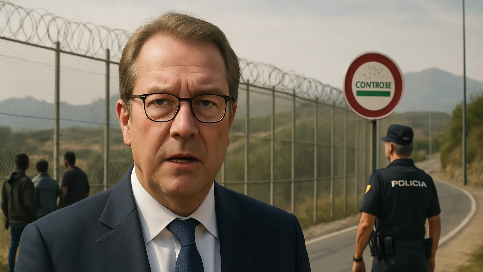 Bundesinnenminister Dobrindt will die Grenzkontrollen wegen Ceuta verlängern.