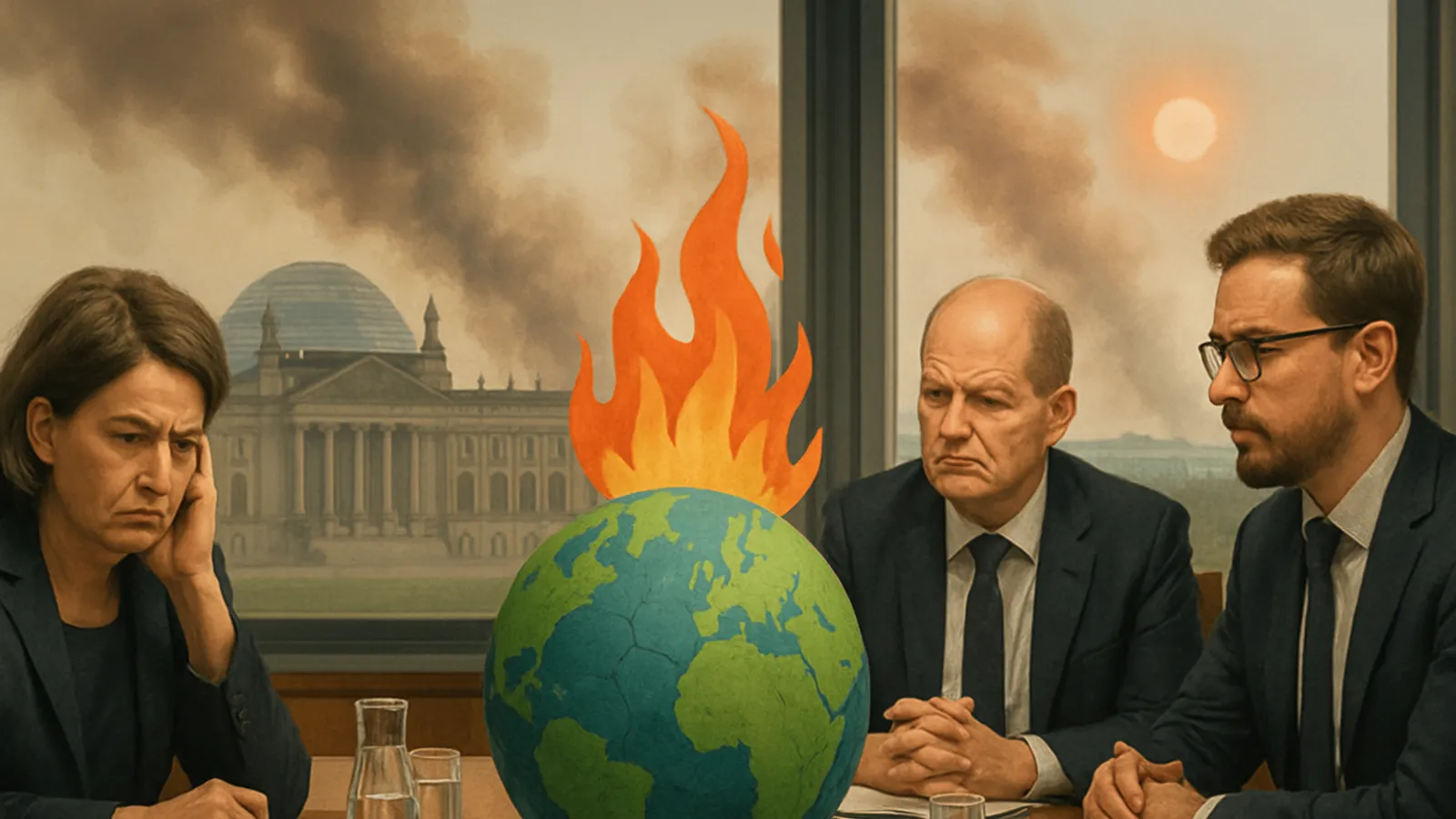 Bundesregierung berät auf Kabinettsklausur über Klimakrise und Reformen