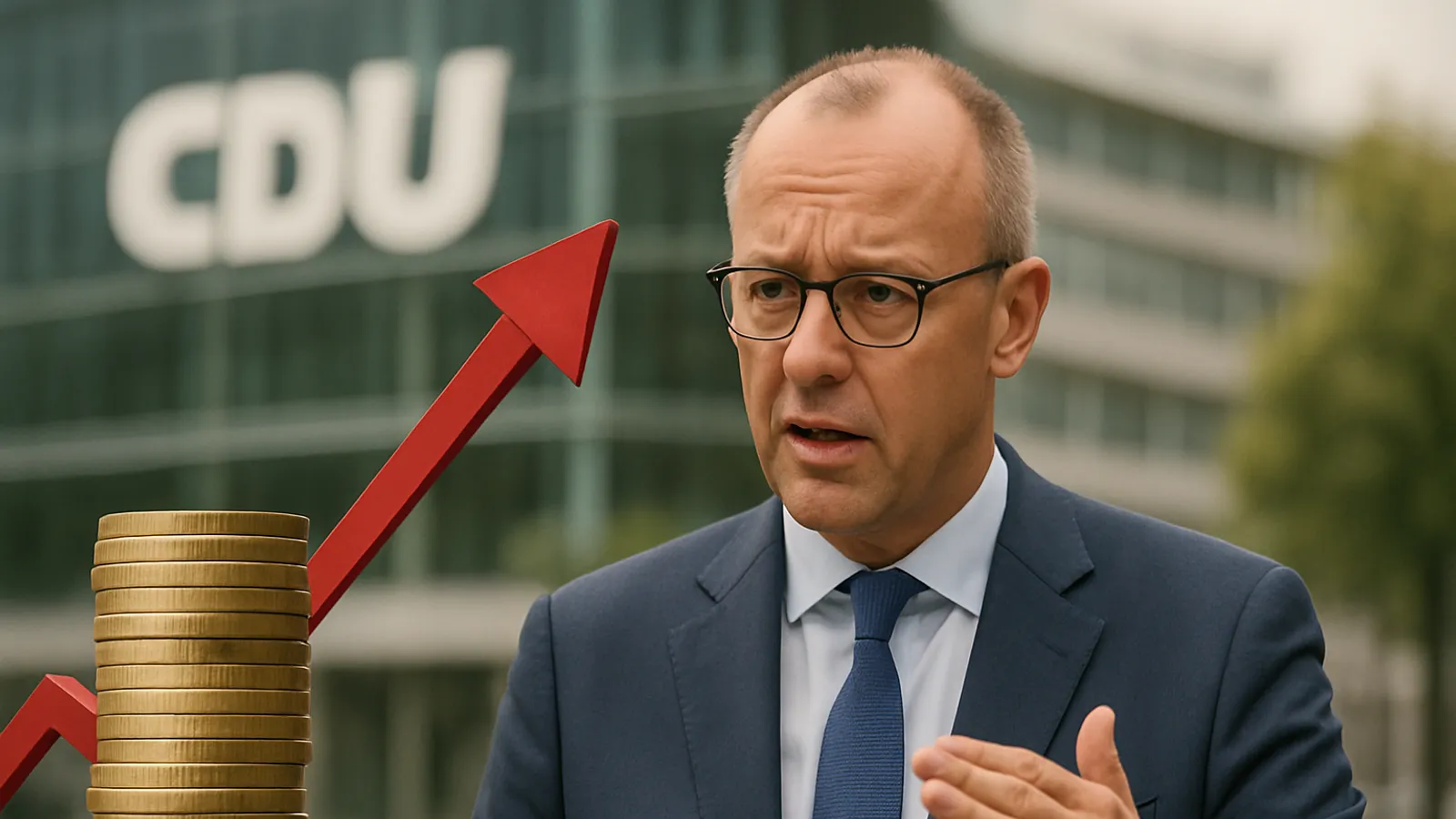 CDU-Generalsekretär schließt eine höhere Reichensteuer nicht aus.