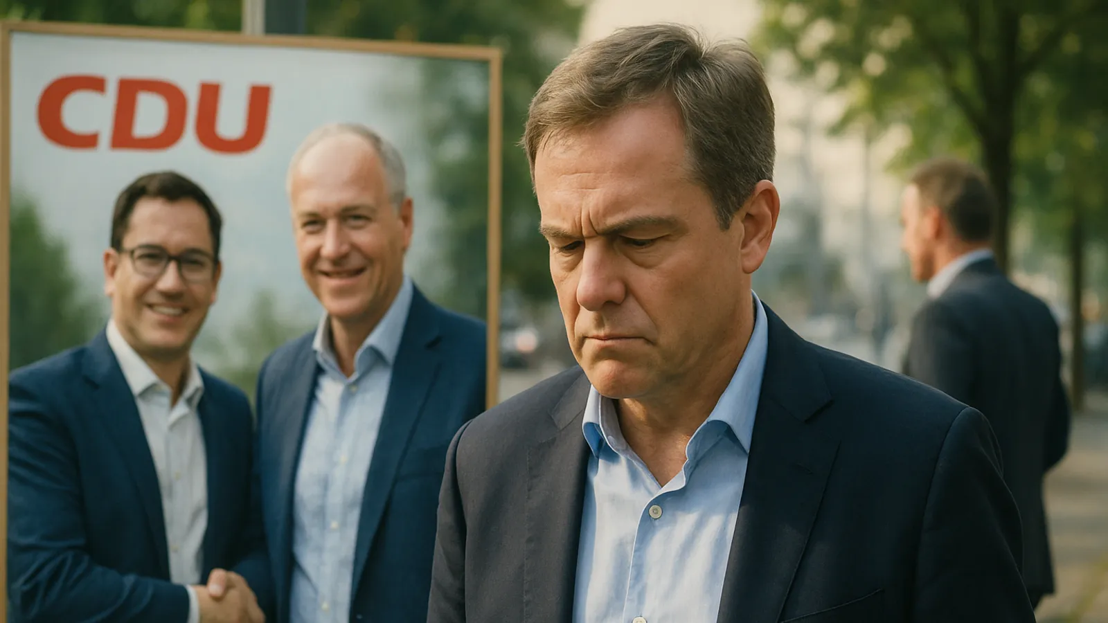 CDU gerät durch Foto mit AfD-Spitzenkandidat im Wahlkampf unter Druck.