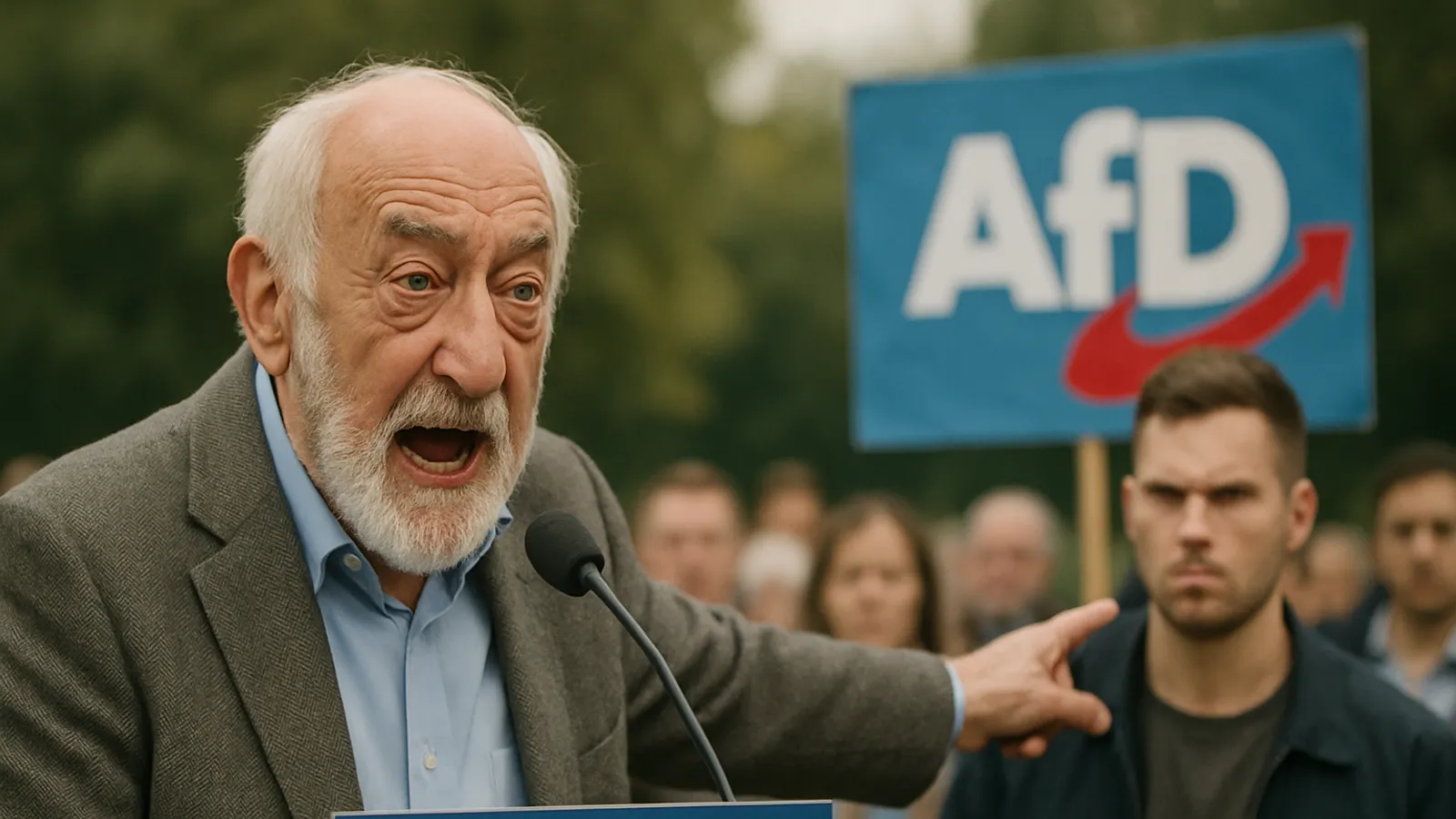The CDU is holding four events with German actor Dieter Hallervorden against the AfD.