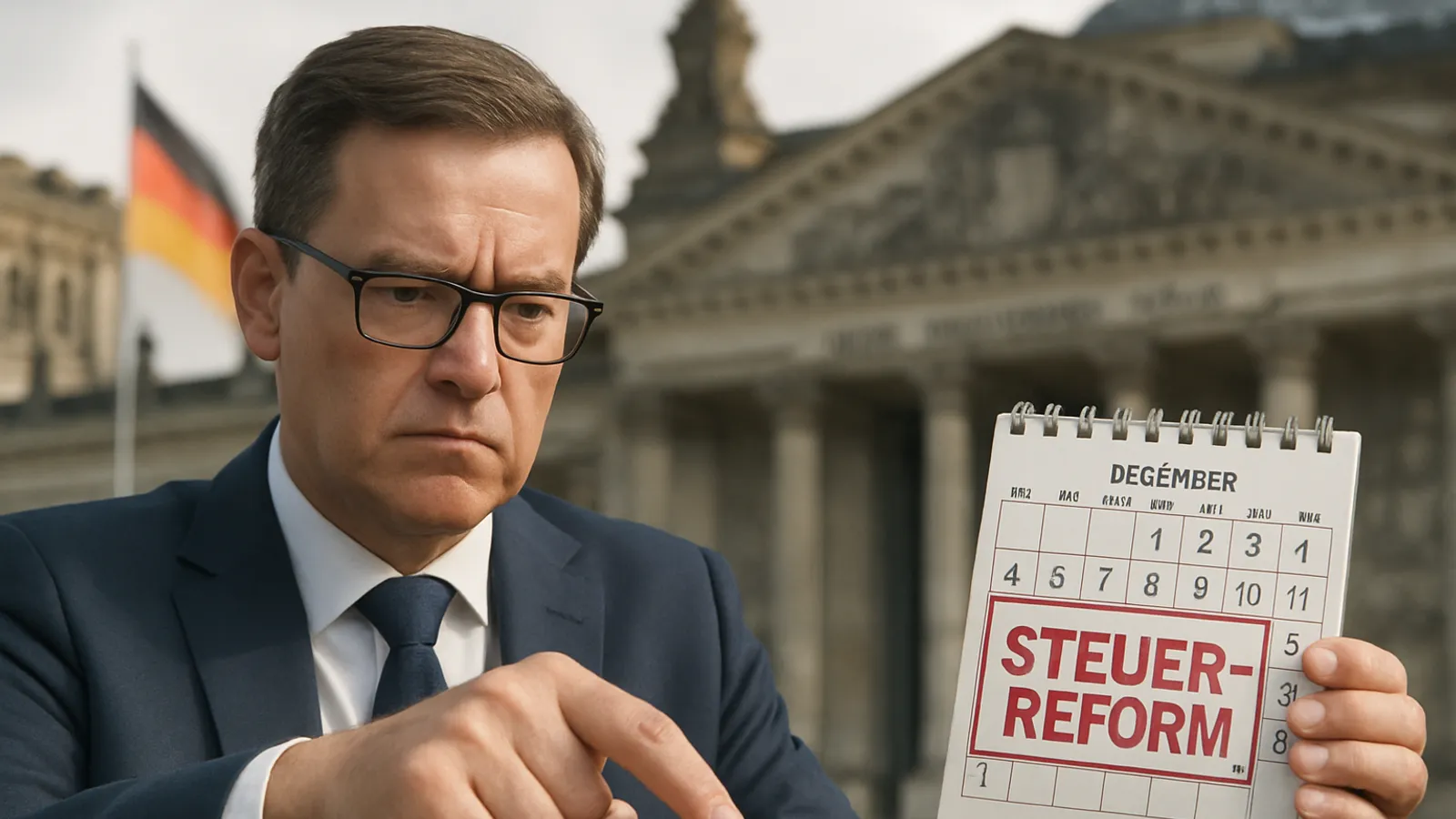 CDU-Politiker Lechner rät zur Verschiebung der Steuerreform auf nächstes Jahr.