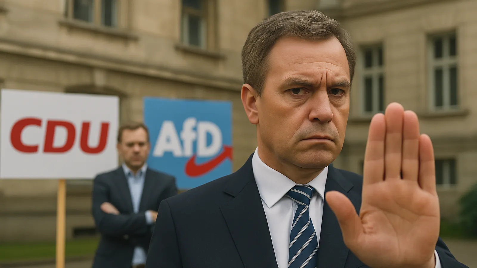 CDU-Politiker warnen vor einer Zusammenarbeit mit der AfD vor Landtagswahlen.