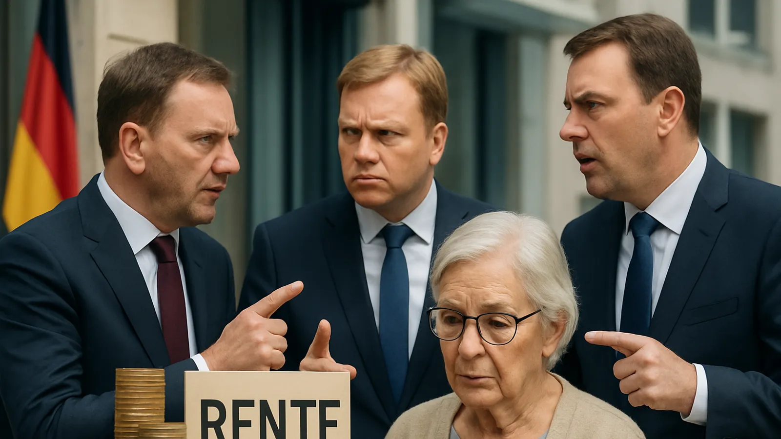 CDU state premiers Kretschmer, Schulze, and Voigt contradict their earlier positions on pension policy.