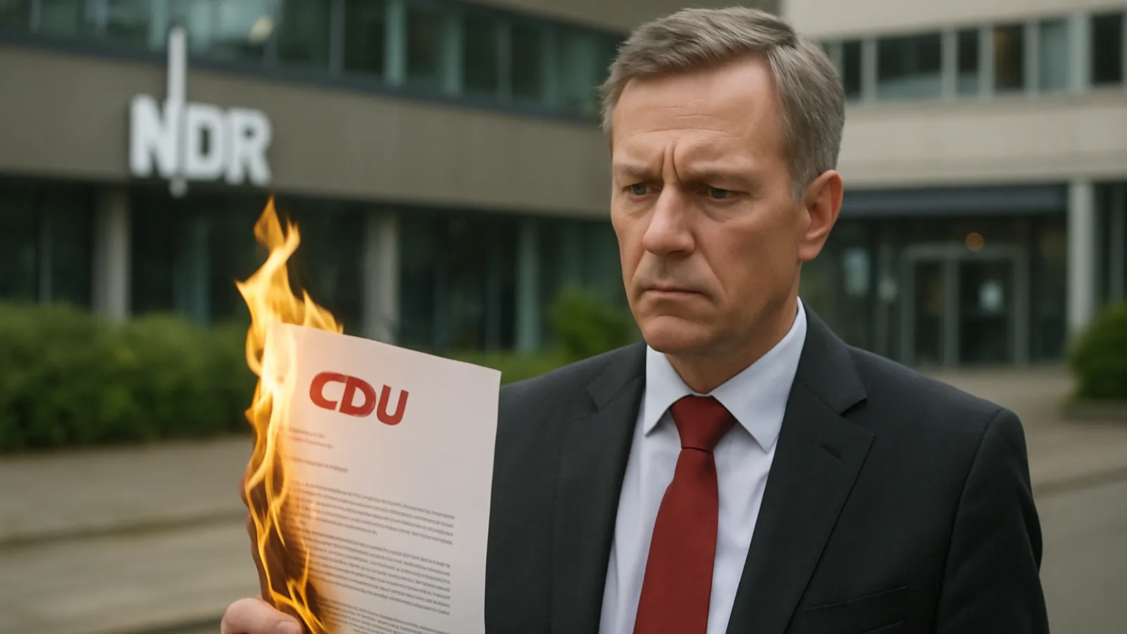 CDU wirft NDR in Brandbrief politische Einflussnahme vor.