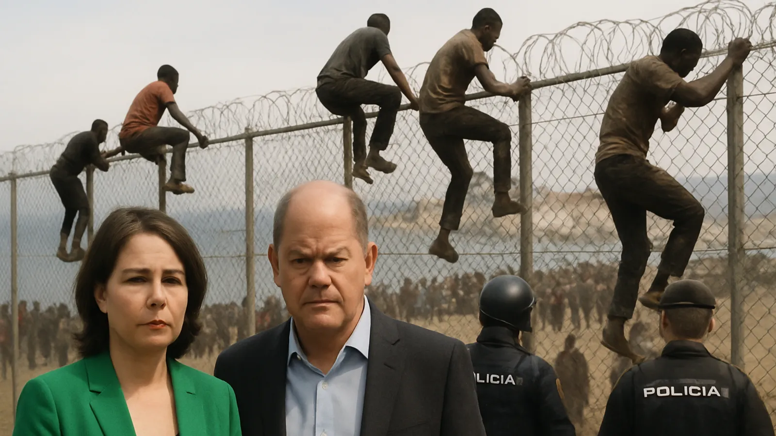 Refugee surge into Ceuta: Greens and SPD politicians speak of an orchestrated operation.
