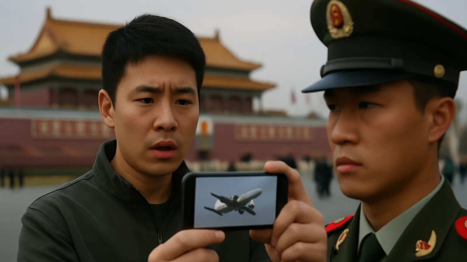 Nach dem Flugzeugvorfall in Peking wurden Augenzeugenvideos offenbar zensiert
