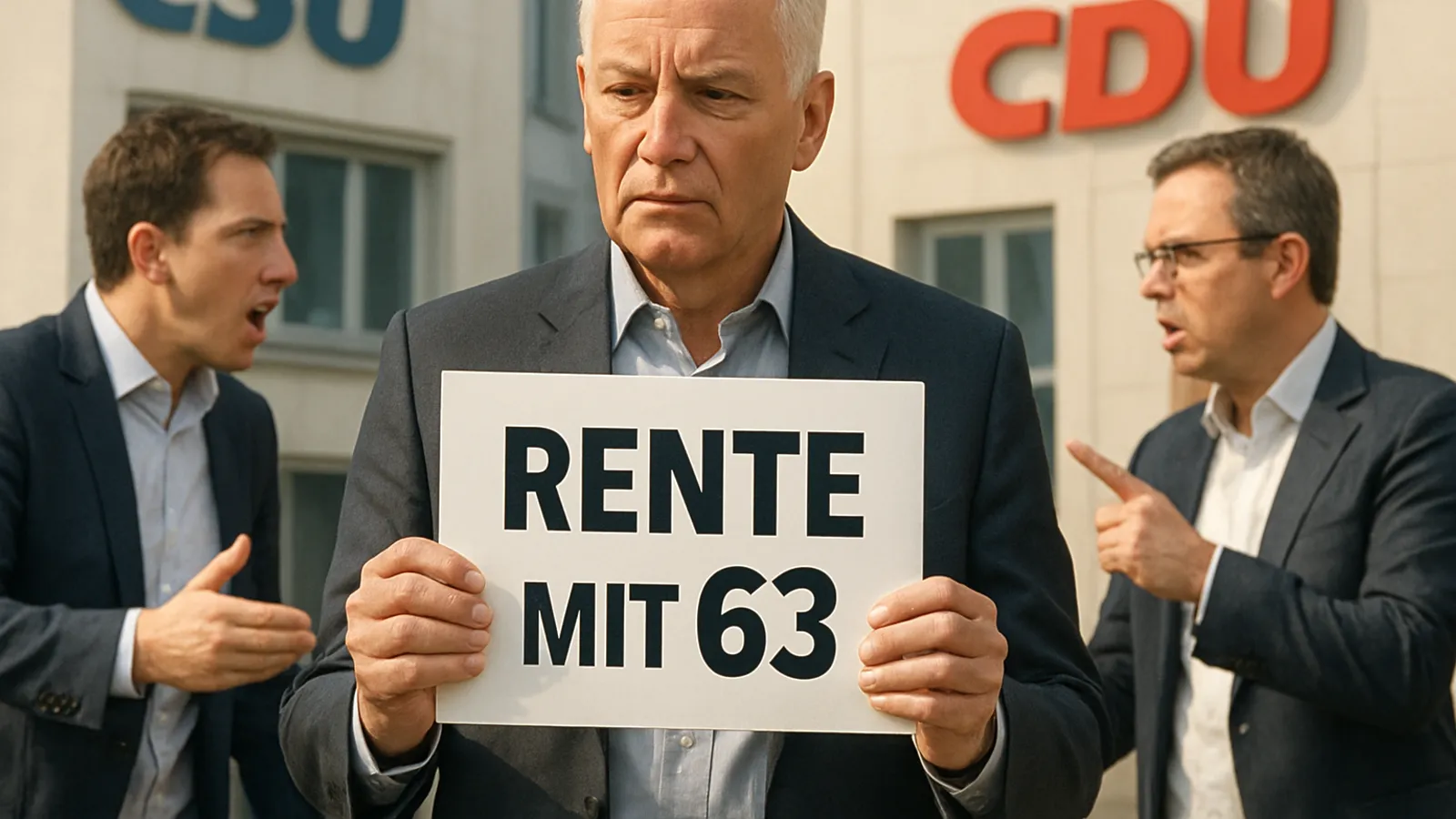 Bavaria’s CSU urges east German CDU discipline; Bofinger warns against weakening pension reform.