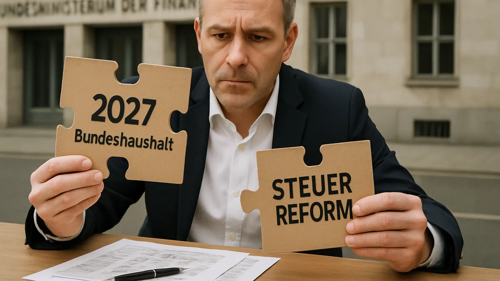 Das Finanzministerium hat Milliardenlücken im Bundeshaushalt 2027 geschlossen und zwei Vorschläge für Steuerreformen fertiggestellt.