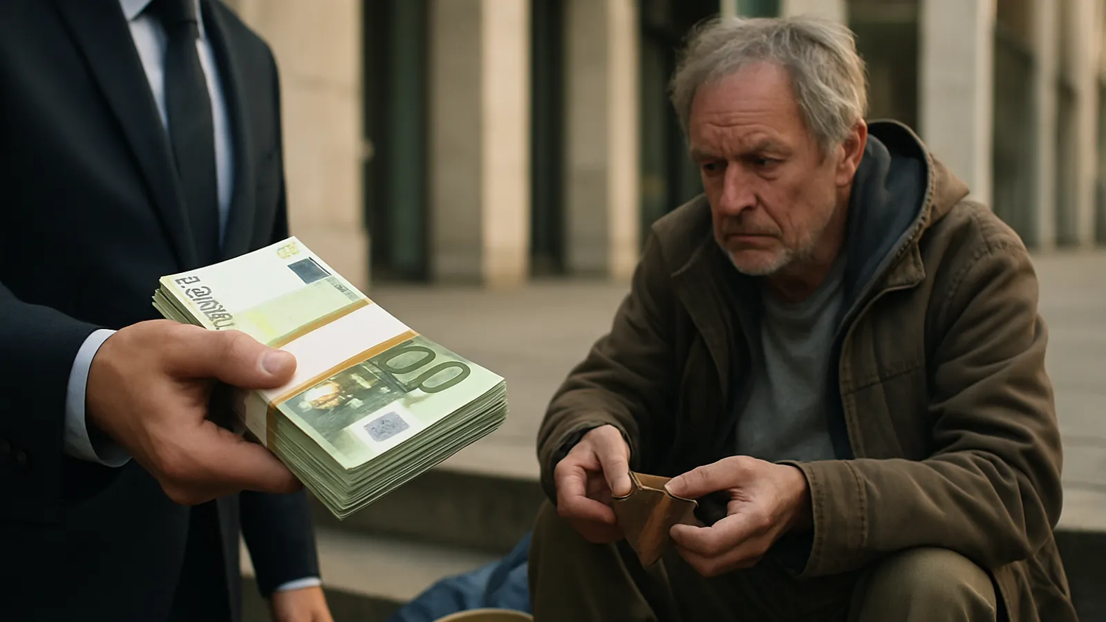 Das Geld liegt in der Verfügungsgewalt extrem Reicher, sagt ein SPD-Linker über Sozialkürzungen.