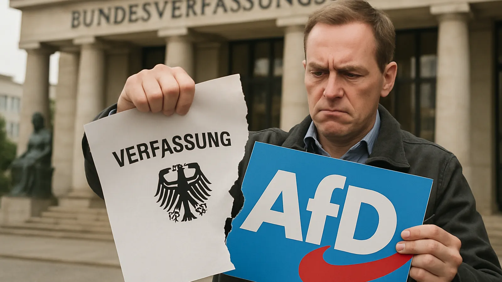 Das Gutachten kommt zu dem Schluss, dass die AfD verfassungswidrig ist.