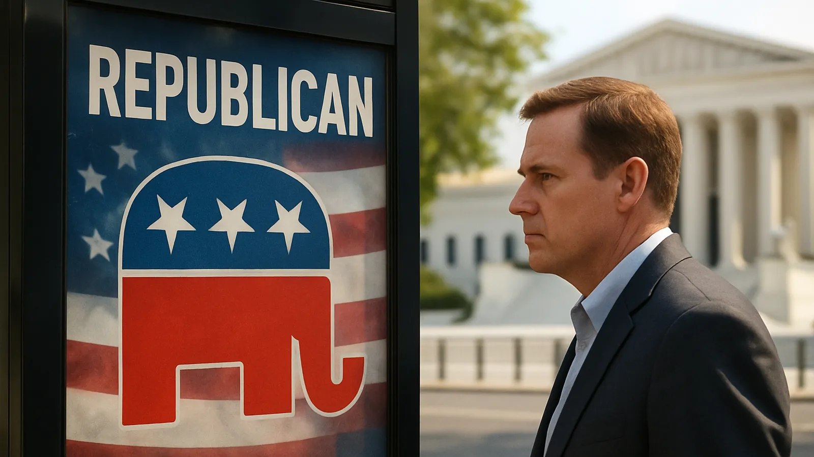 NRCC startet erste koordinierte Anzeige nach Supreme-Court-Urteil.