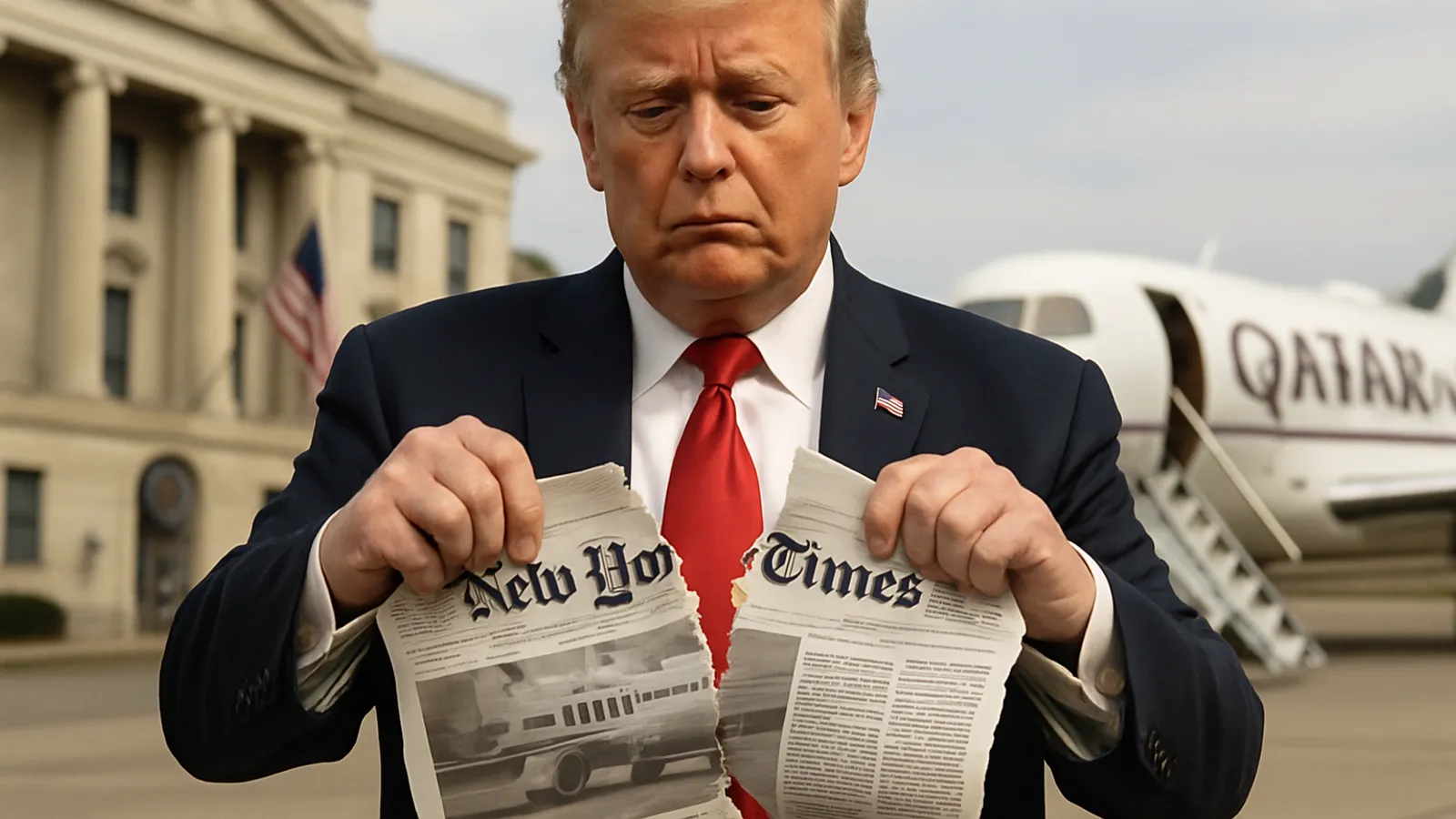 Trumps Justizministerium zieht Vorladungen gegen die New York Times zurück.