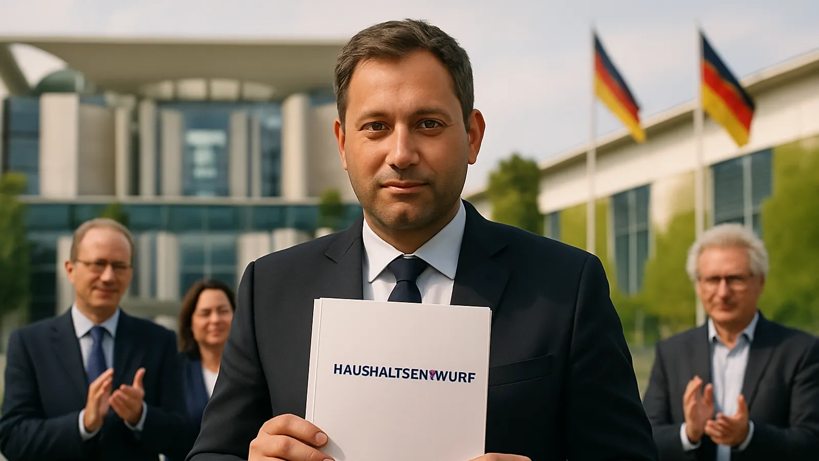 Das Kabinett hat den Haushaltsentwurf von Lars Klingbeil genehmigt.