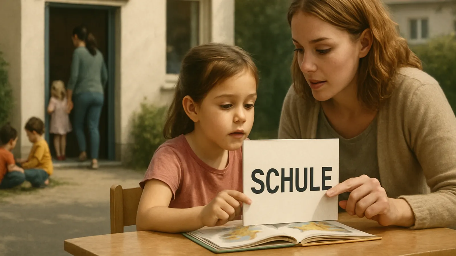 Das neue Kita-Gesetz soll die Sprachförderung von Kindern für die Schule verbessern.