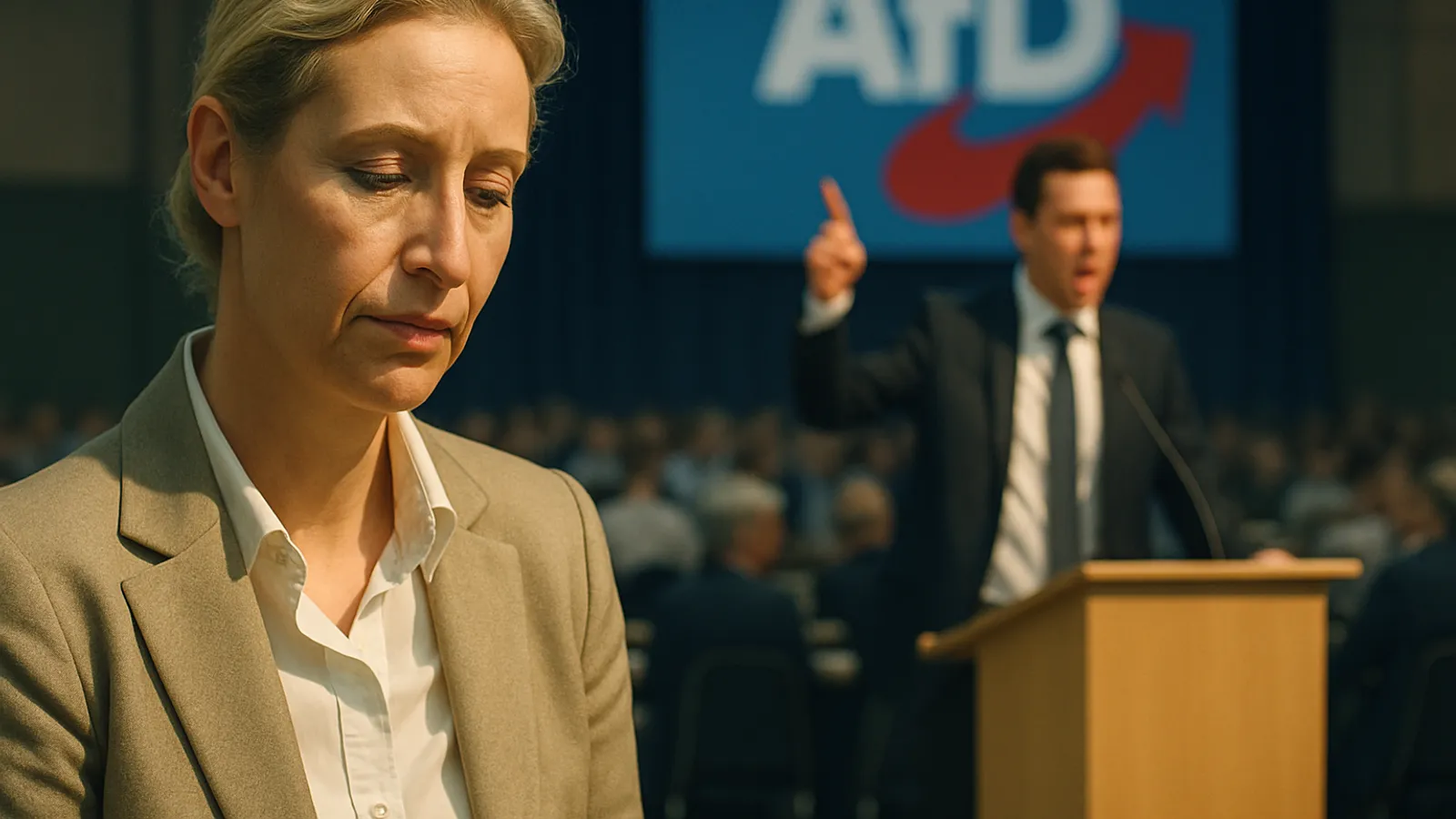 Das Weidel-Lager hat den Machtkampf auf der AfD-Versammlung verloren.