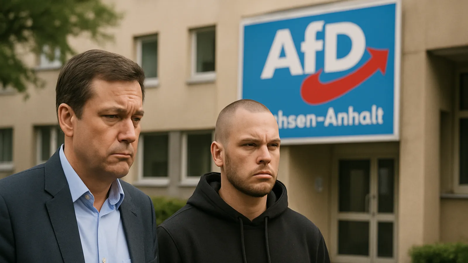 Der AfD-Landesverband Sachsen-Anhalt hat einen rechtsextremen Aktivisten eingestellt.