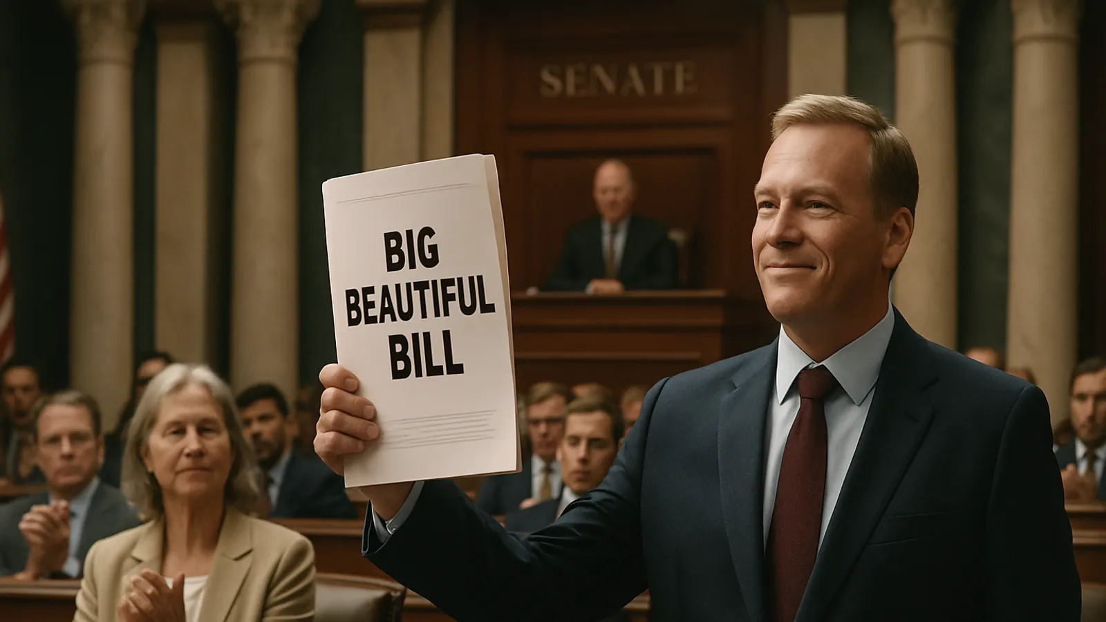 Der US-Senat verabschiedete den „One Big Beautiful Bill Act“ am 1. Juli 2025.
