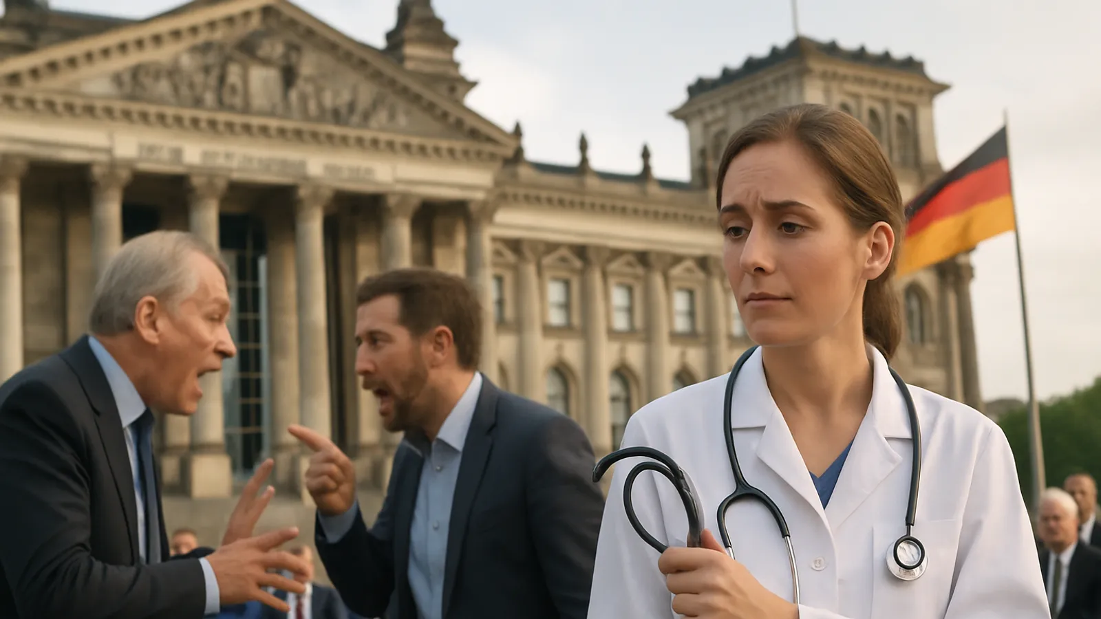 Der Bundestag hat die Gesundheitsreform nach turbulenter Debatte verabschiedet.